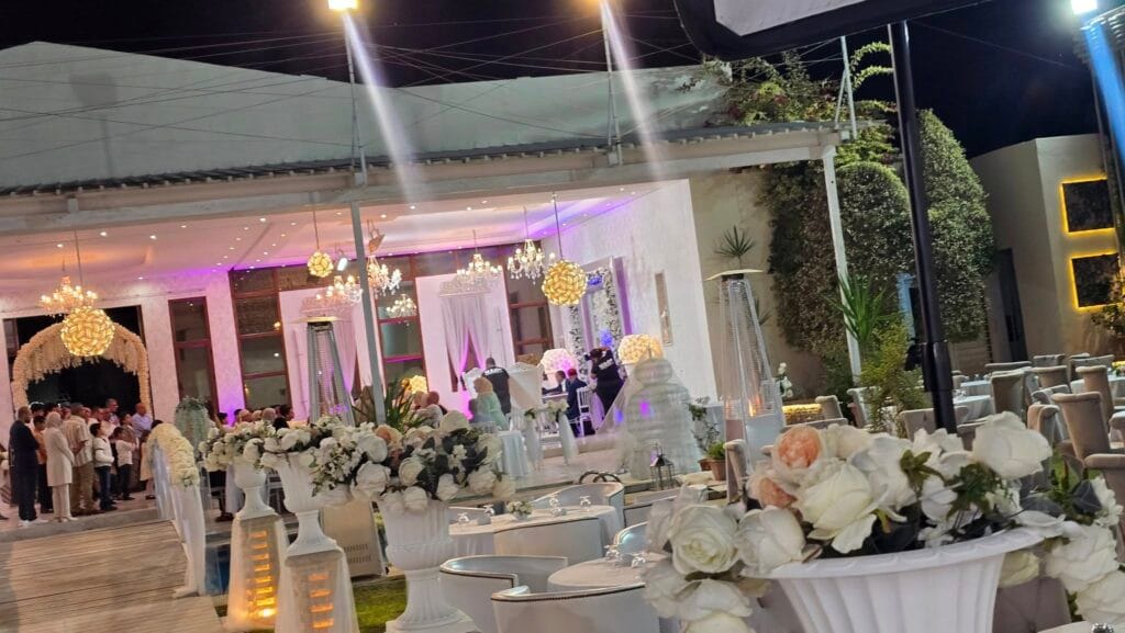 Jardin de mariage de Madame Daoud1