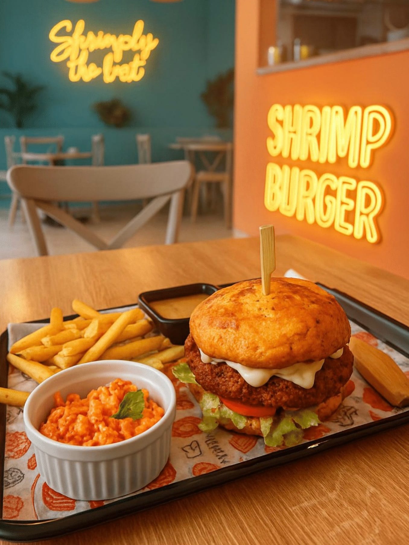 Shrimp Burger