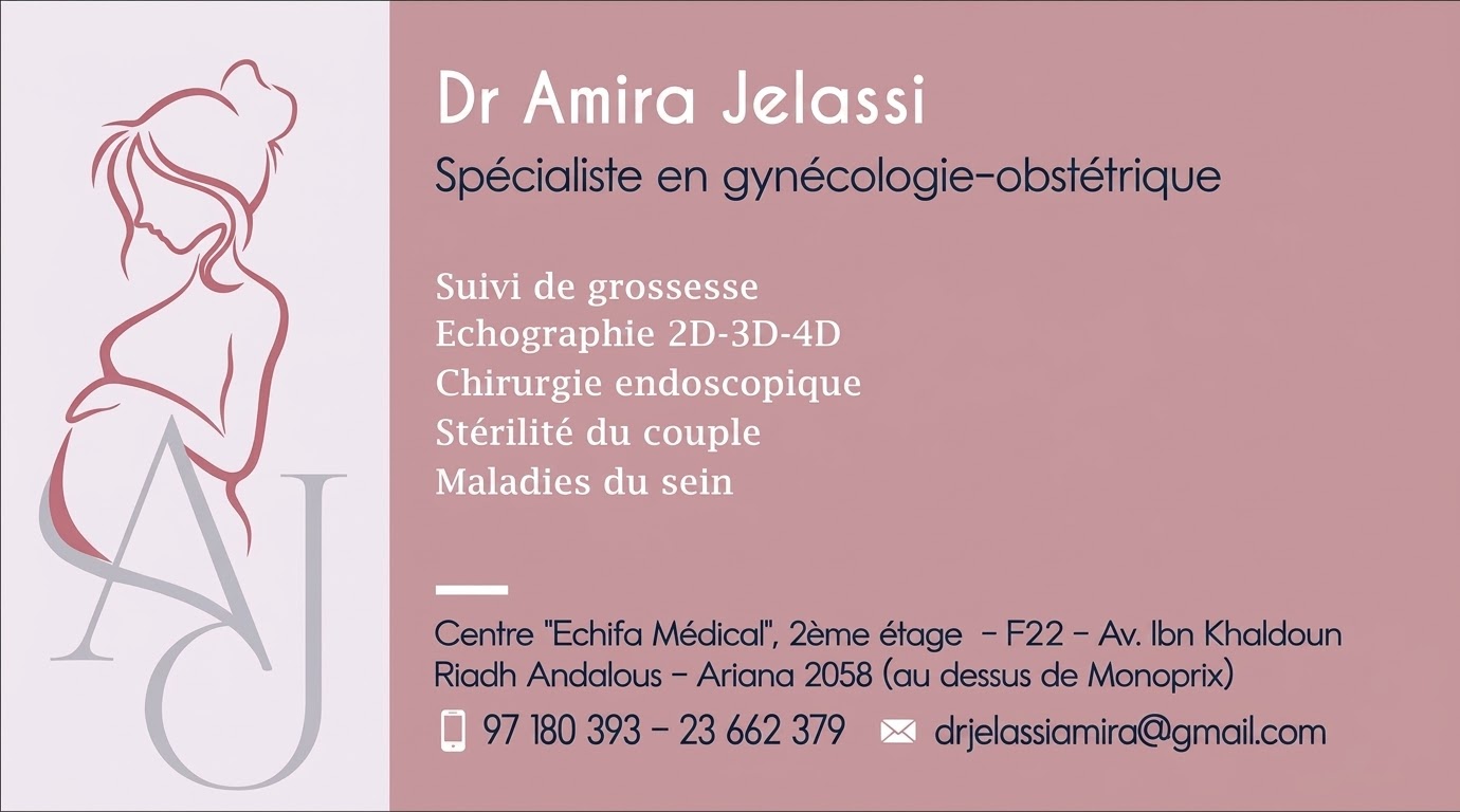 Cabinet de gynécologie Dr. Jelassi Amira